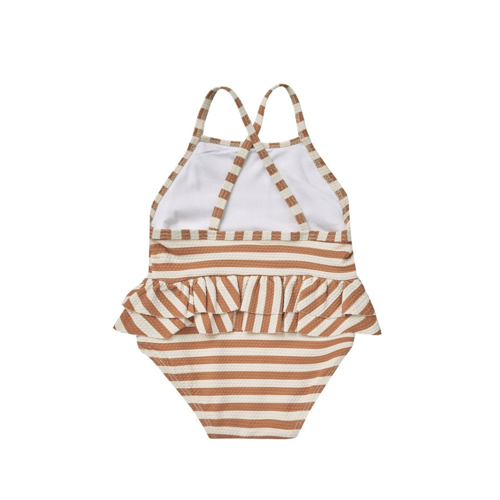 Ruffled One-Piece Swimsuit