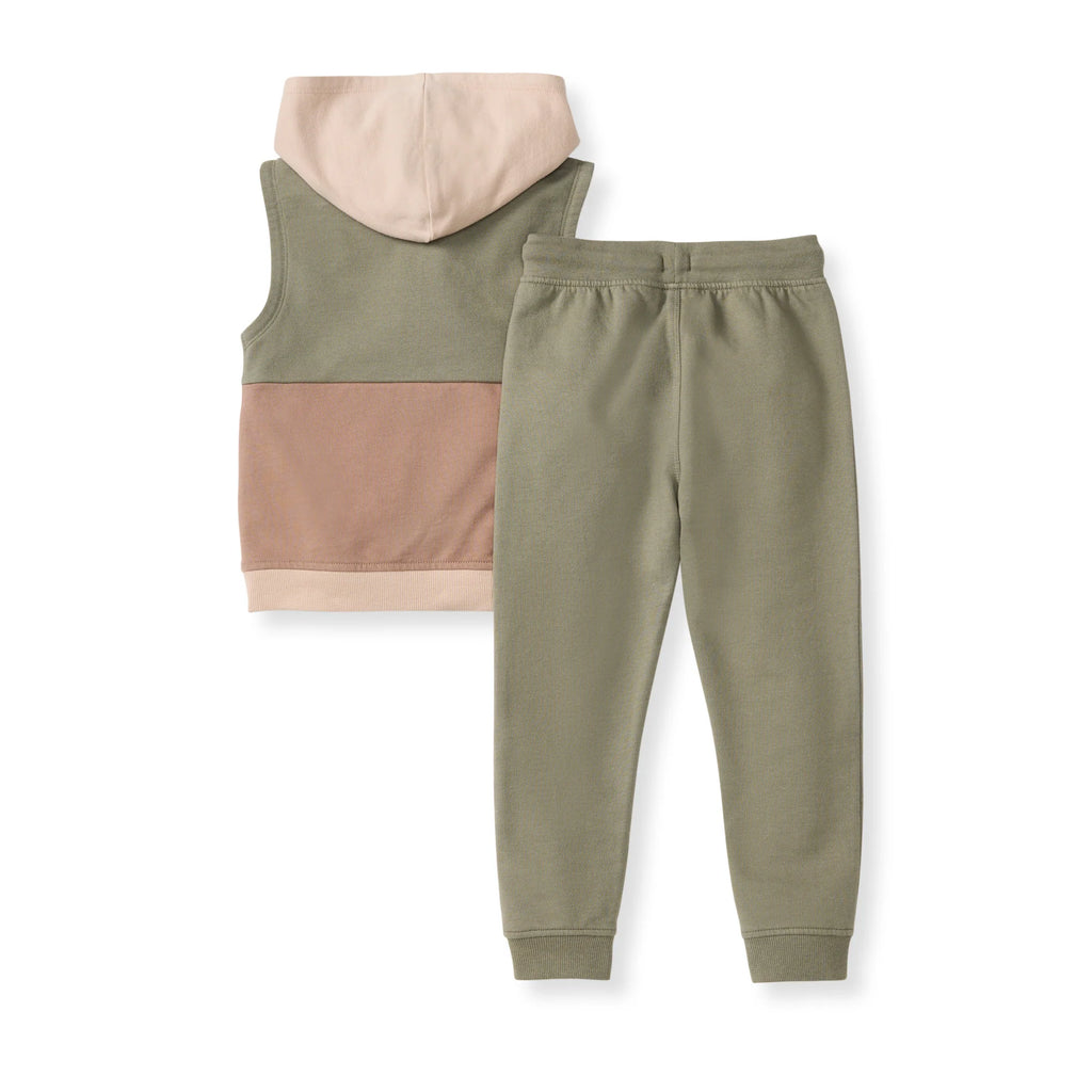 Color Block Sweat Set