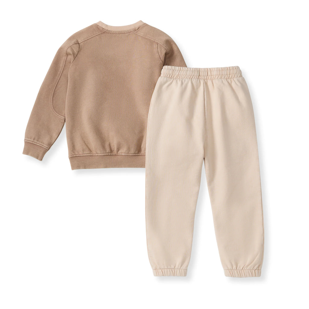 Acid Wash Sweat Set