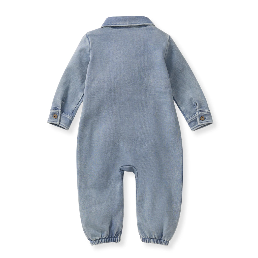 Acid Wash Jumpsuit