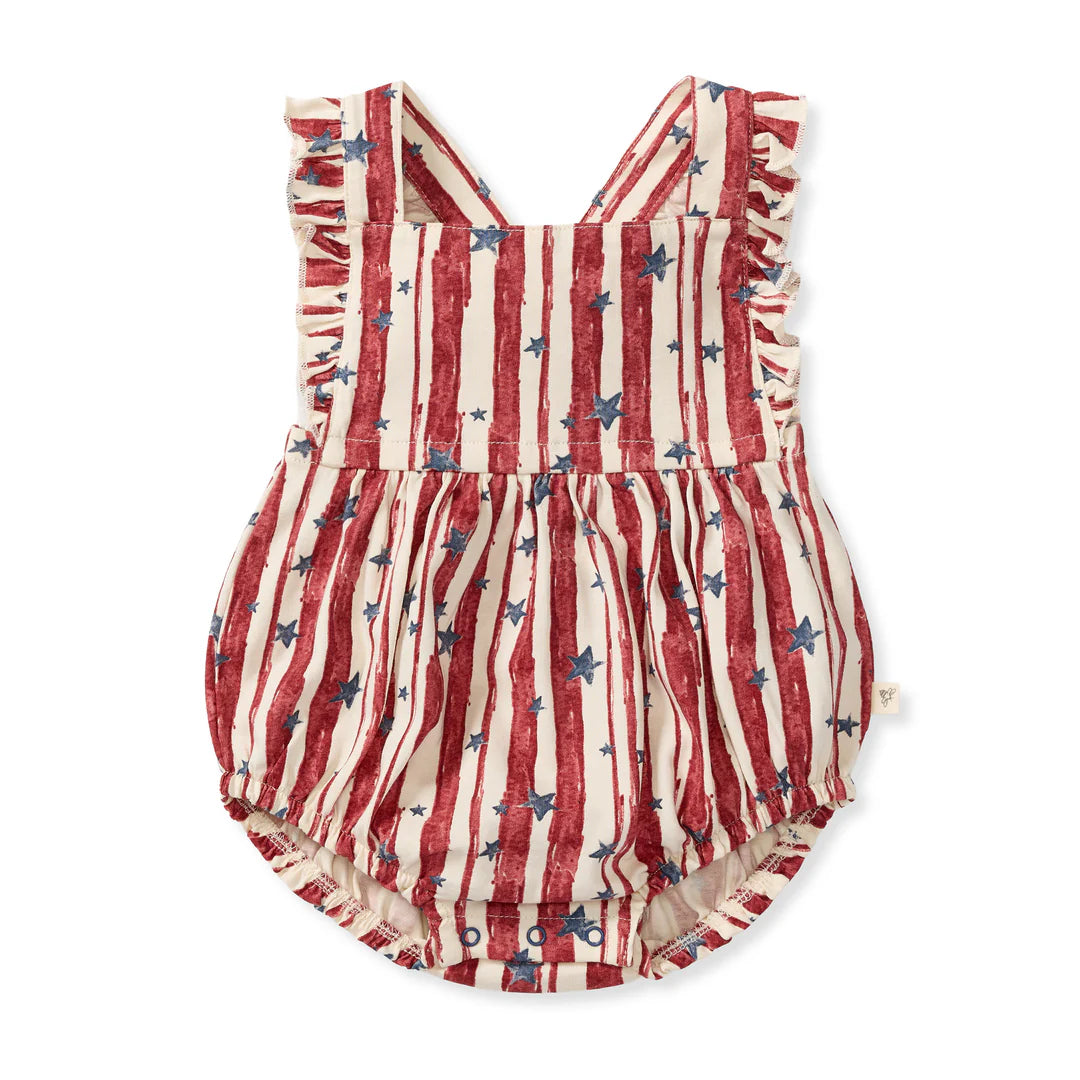 Stars & Stripes Bubble Romper