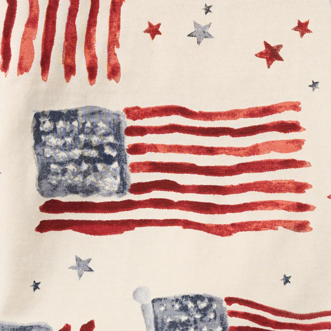 American Flag Tee Set