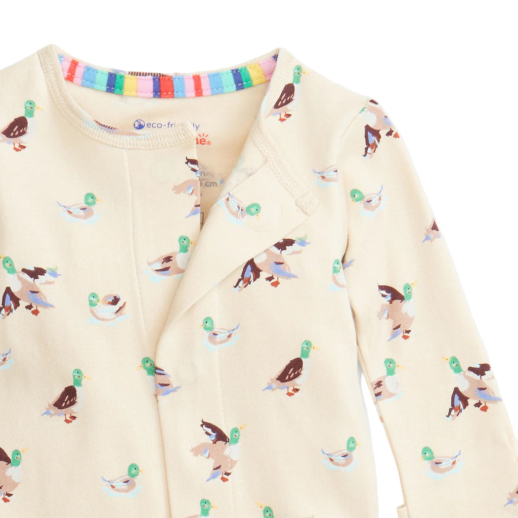Quack Me Up Cotton Footie