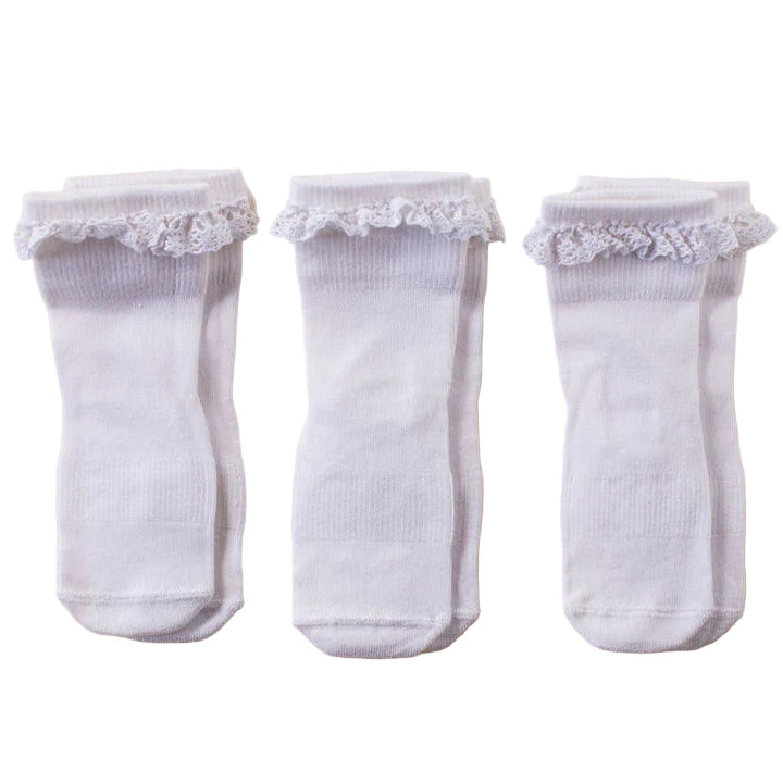 White Comfort Squid Socks