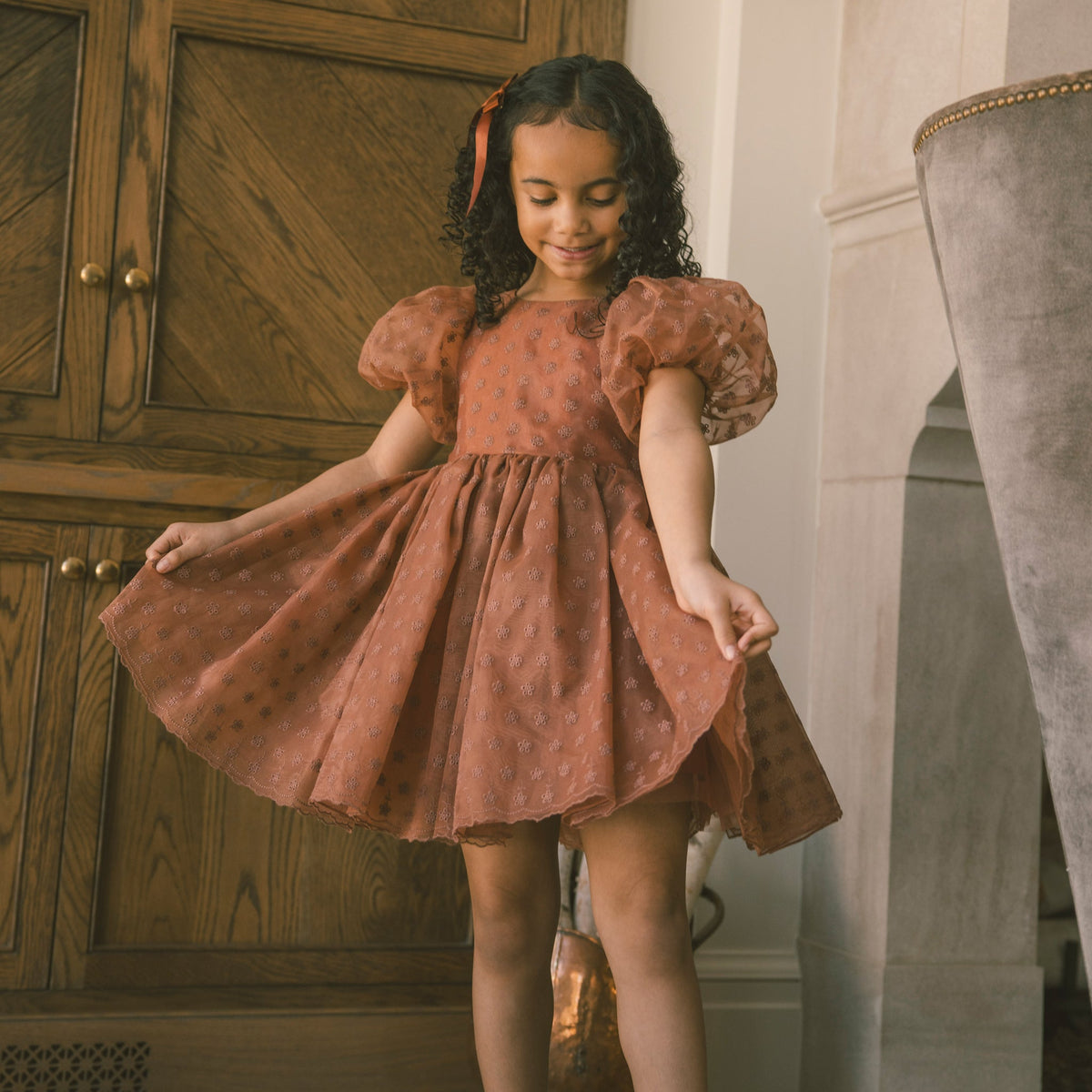 Spice Floral Sofia Dress