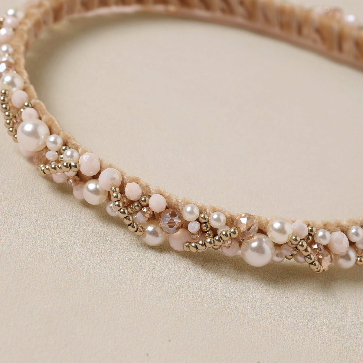 Pearl Headband Ivory