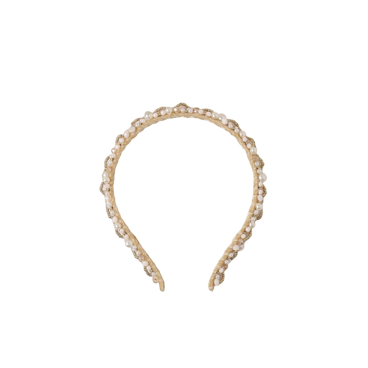 Pearl Headband Ivory