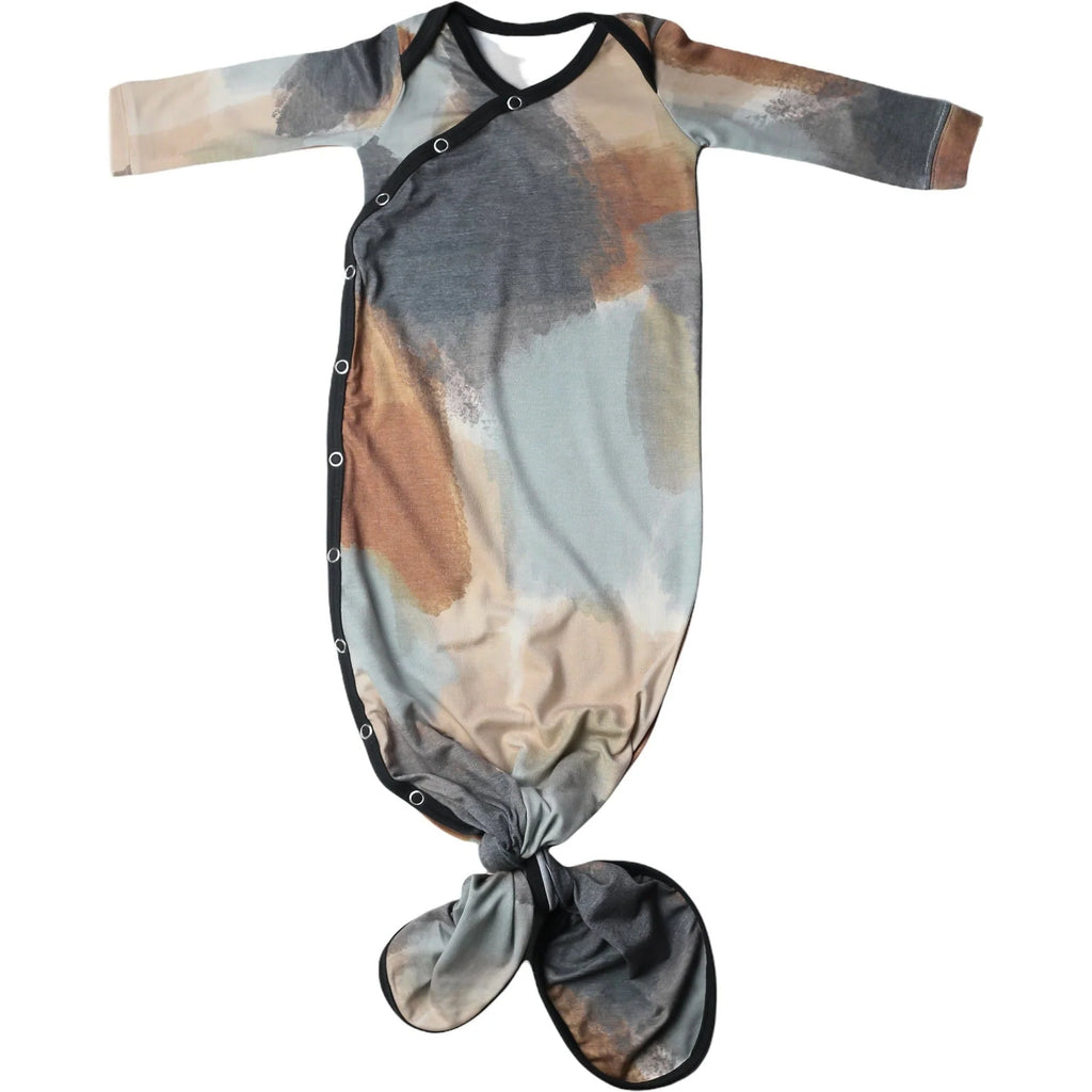 Copper Pearl Knotted Gown