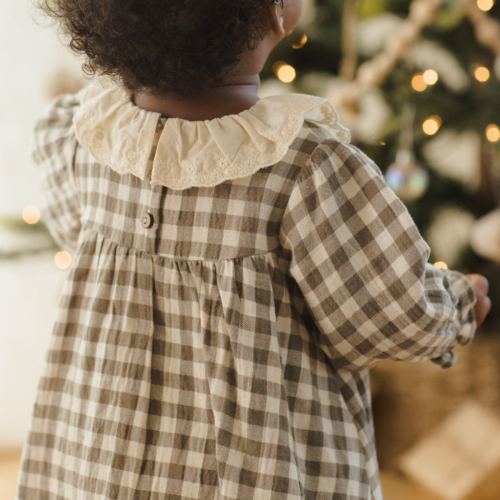 Forest Check Callie Dress