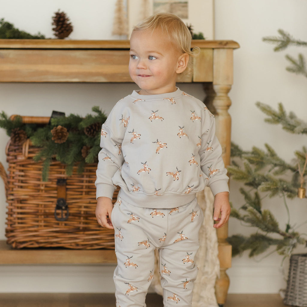 Reindeer Relaxed Sweatshirt
