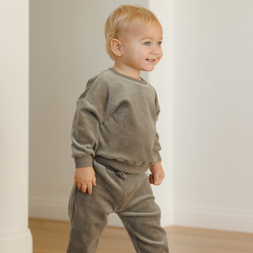 Forest Velour Sweatshirt