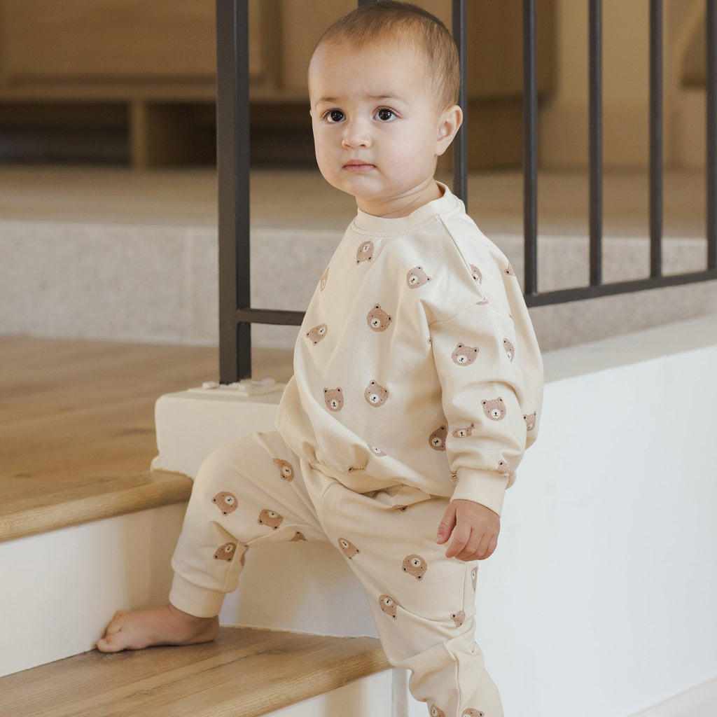 Brown Bear Relaxed Sweatshirt