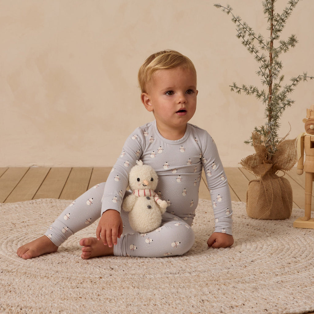 Snowman Bamboo Pajama Set
