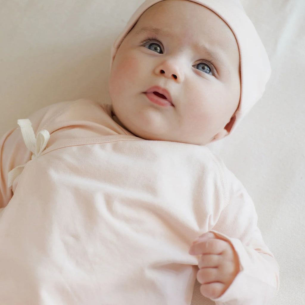 Wrap Top & Footed Pant Set