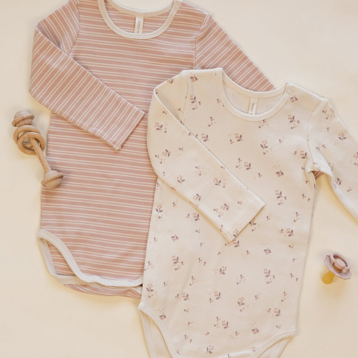 Ribbed Bodysuit (2 Pack)
