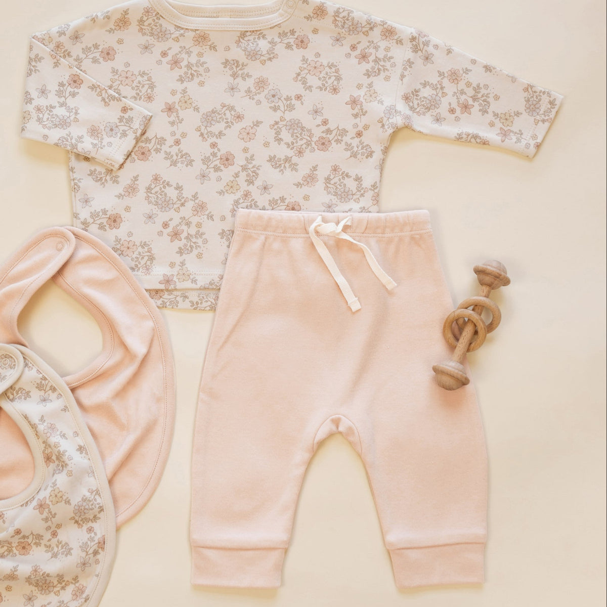 Dusty Rose Drawstring Pant