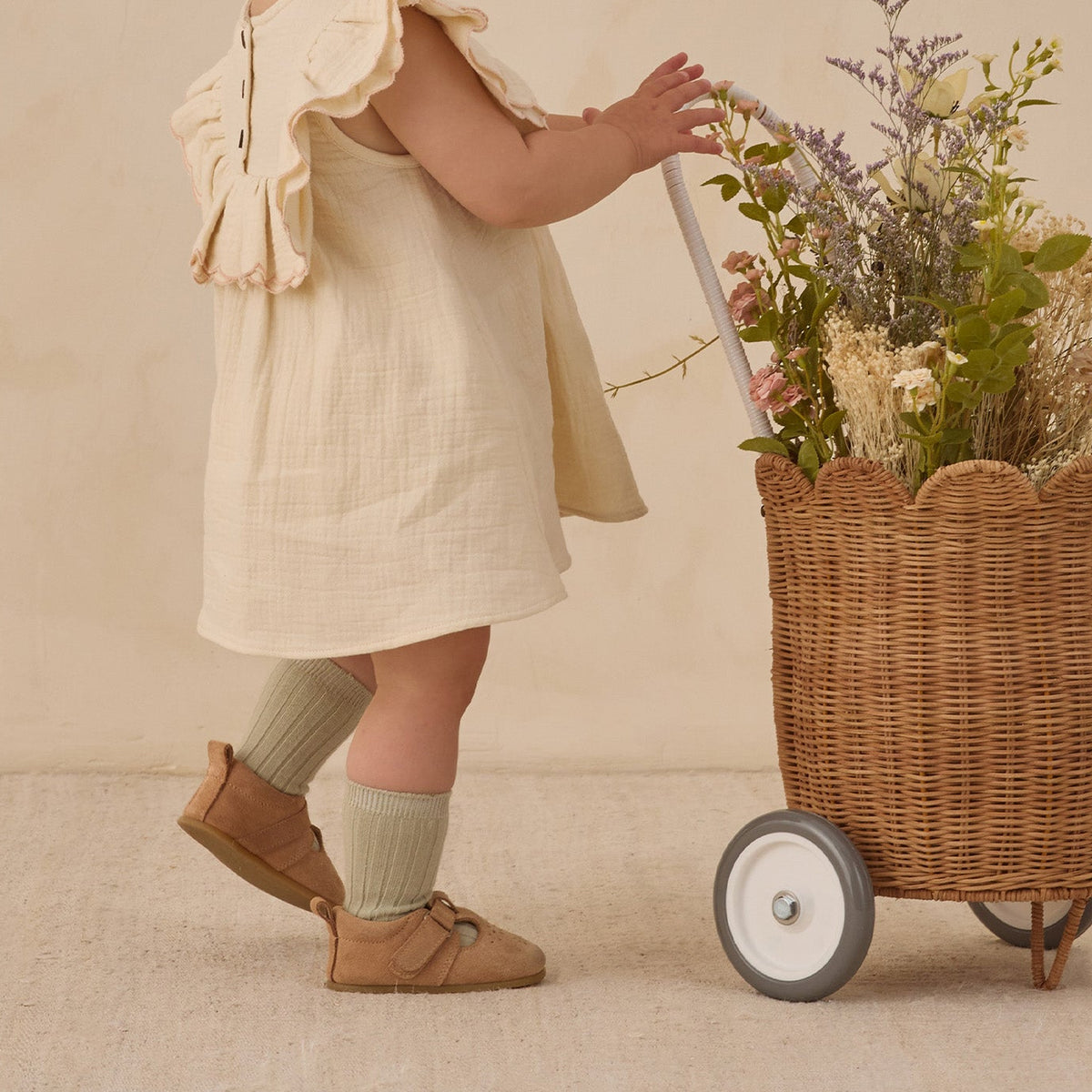 Natural & Sage Sock Set