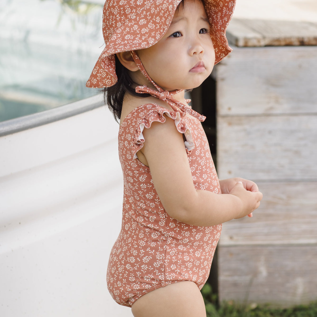 Poppy Floral Swimsuit