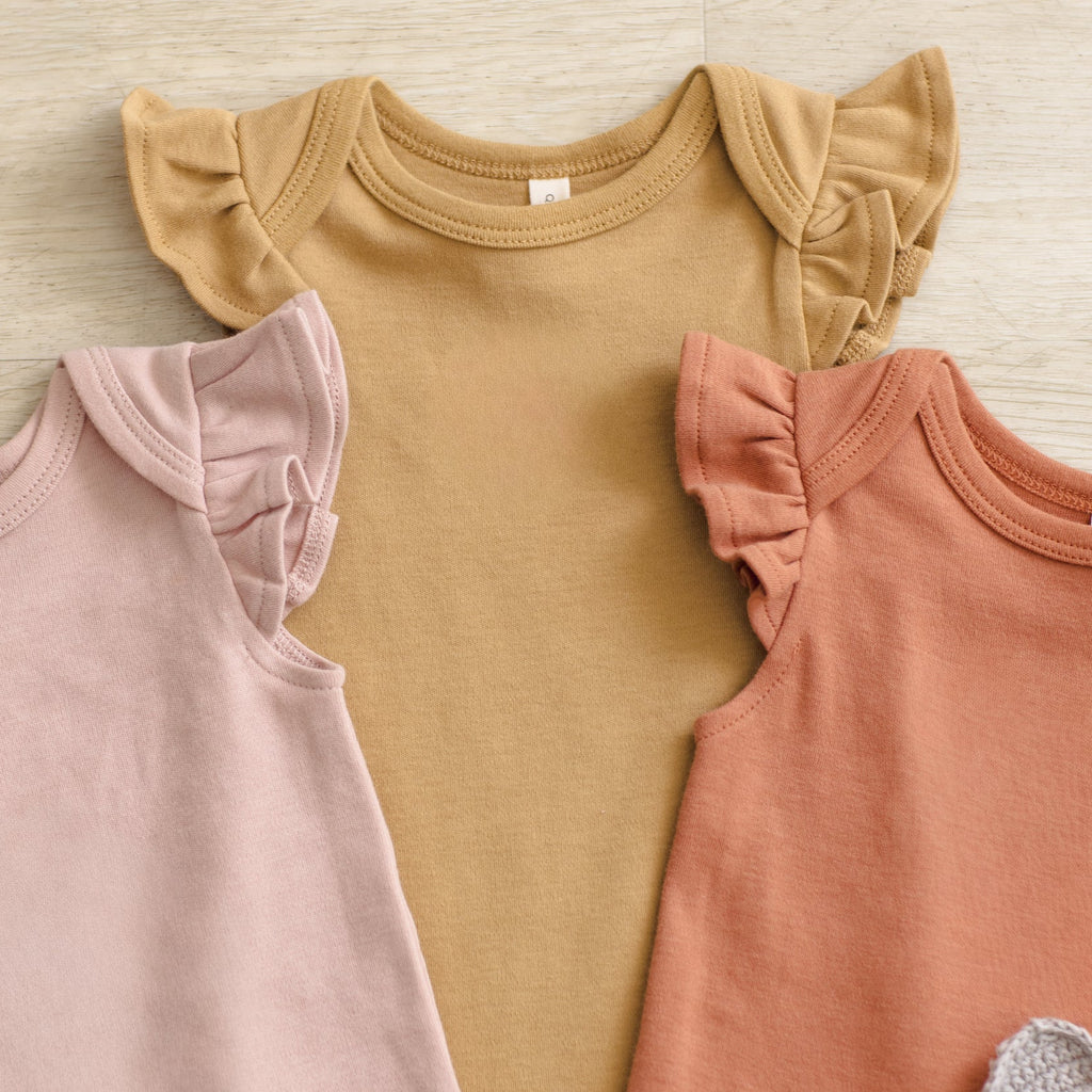 Honey Flutter Sleeve Bodysuit