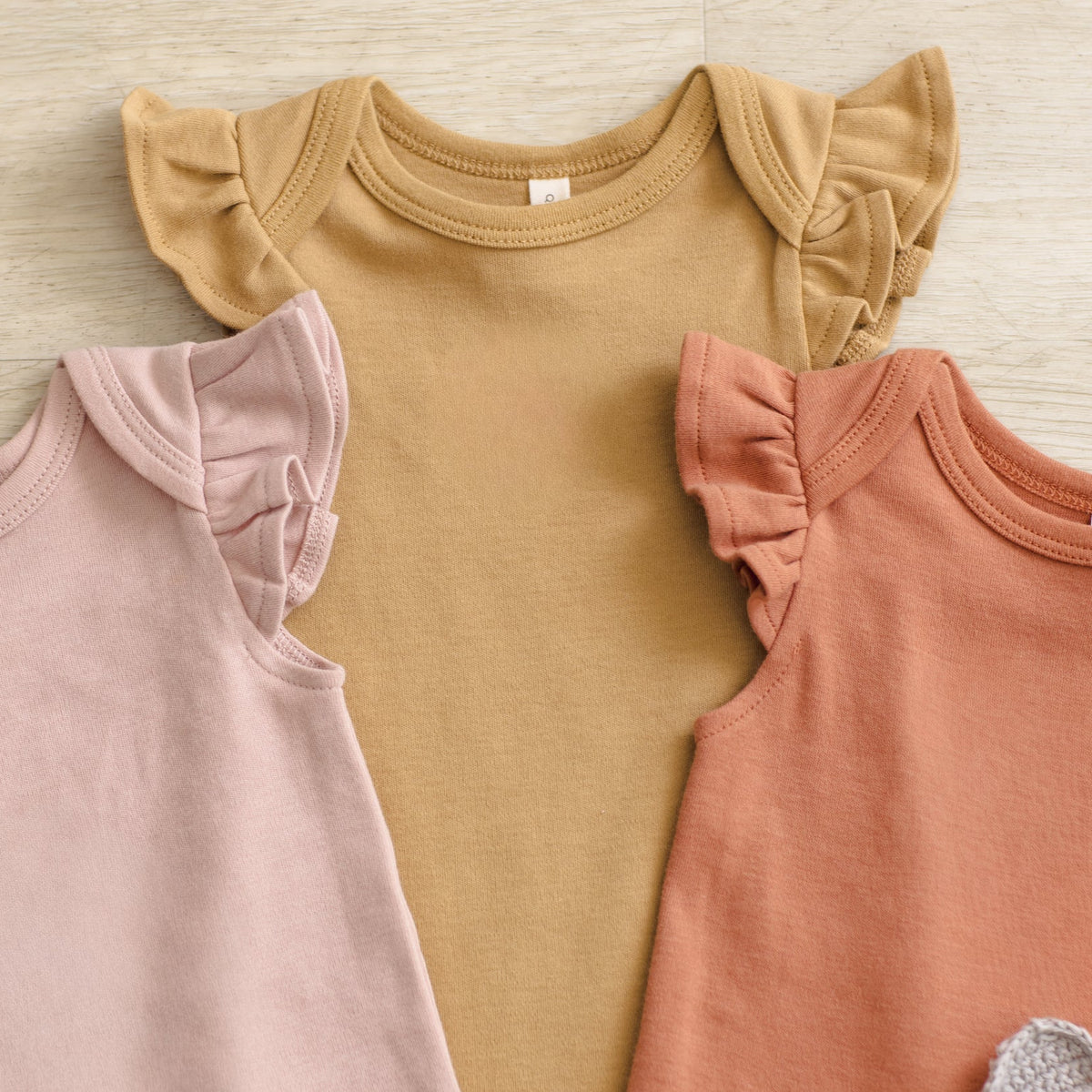 Honey Flutter Sleeve Bodysuit