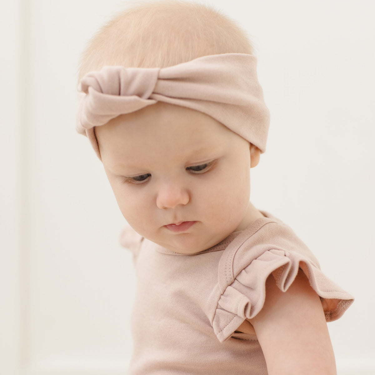 Blush Knotted Headband