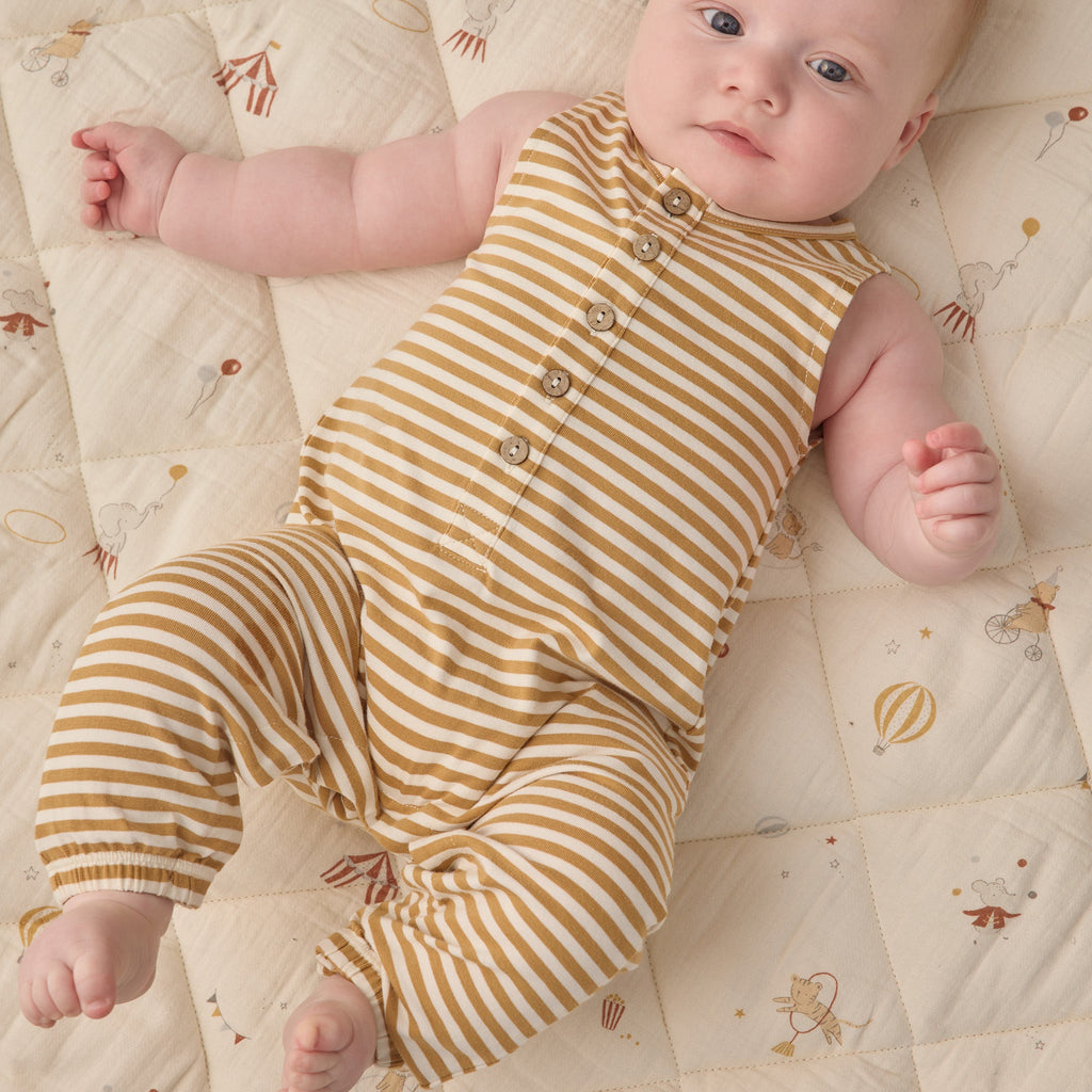Honey Stripe Jumpsuit