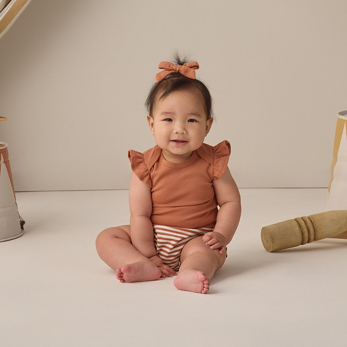 Poppy Flutter Sleeve Bodysuit