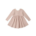 Dusty Rose Ribbed Dress