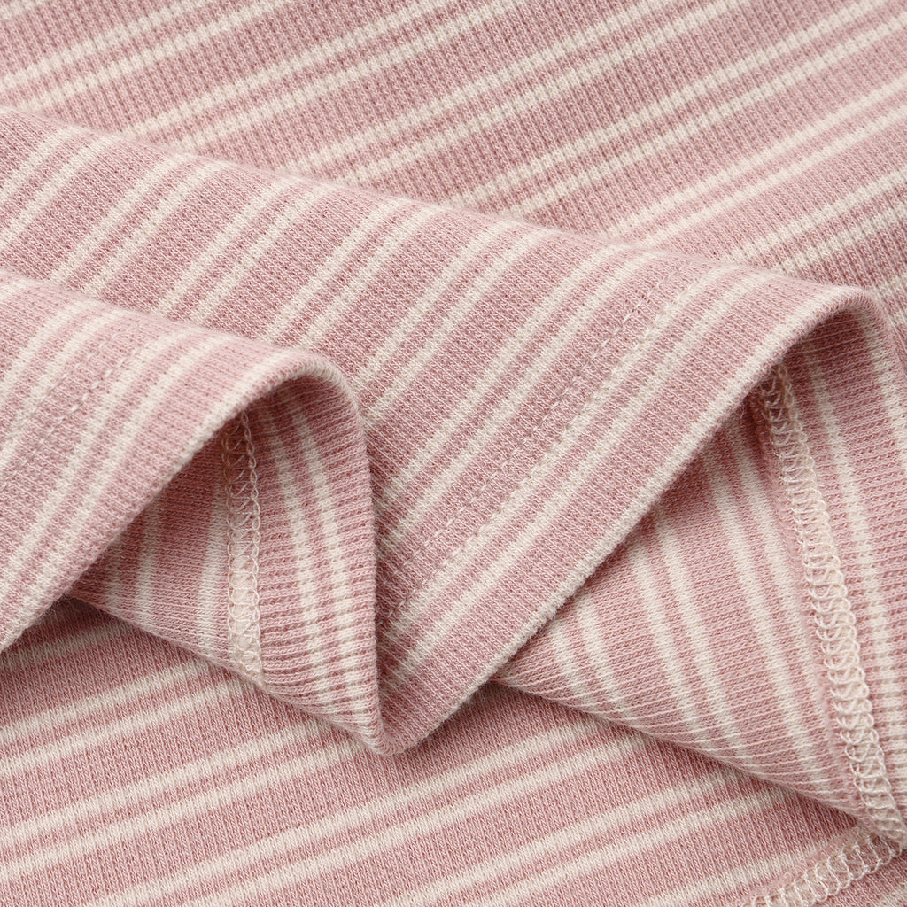 Dusty Rose Ribbed Dress