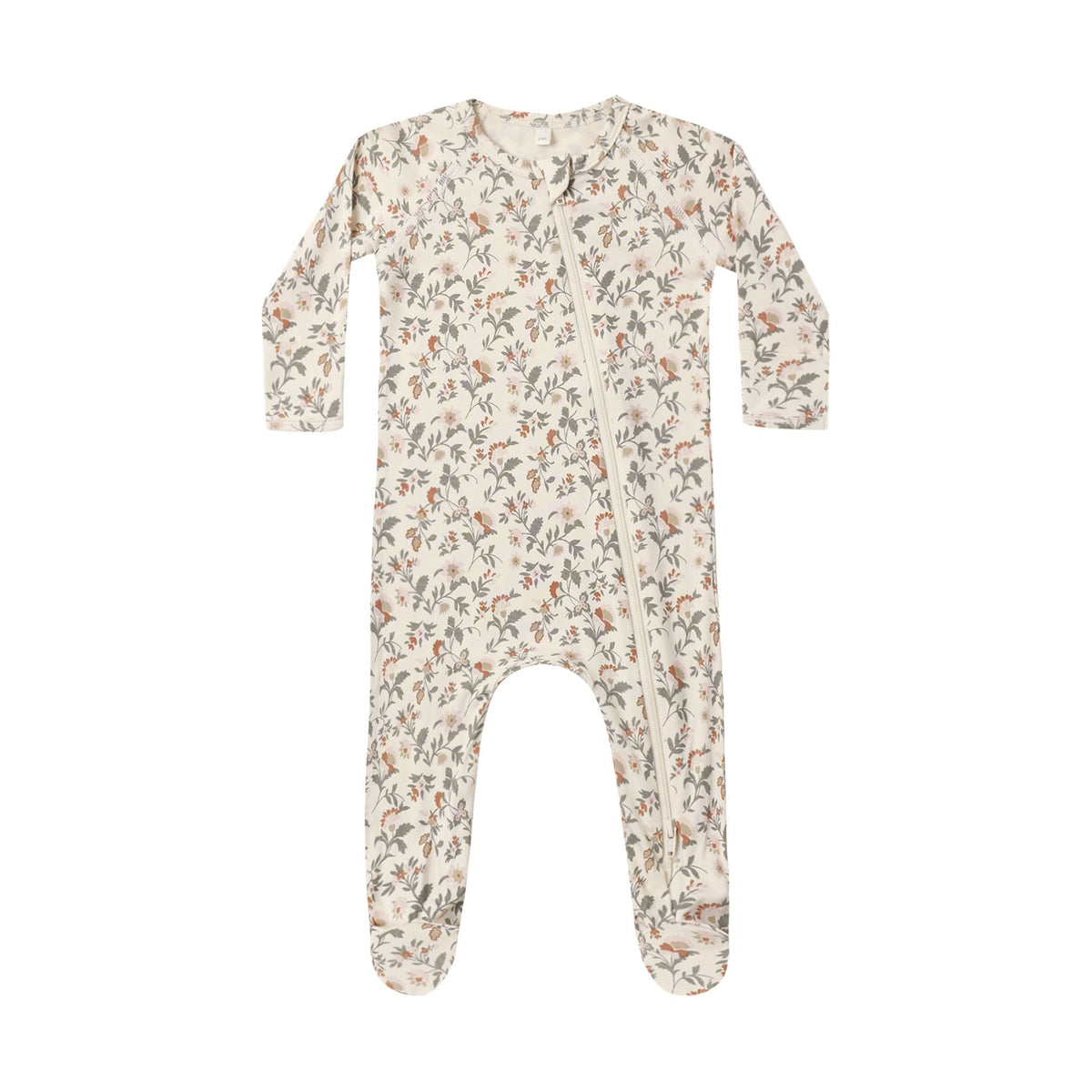 Holiday Floral Footie