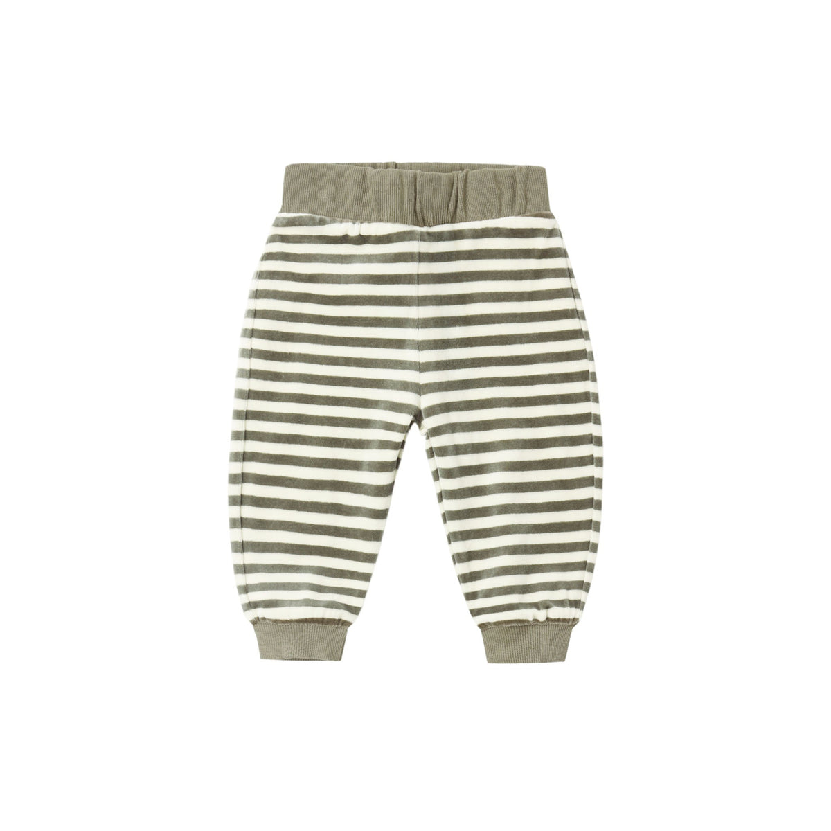Spruce Stripe Velour Sweatpant