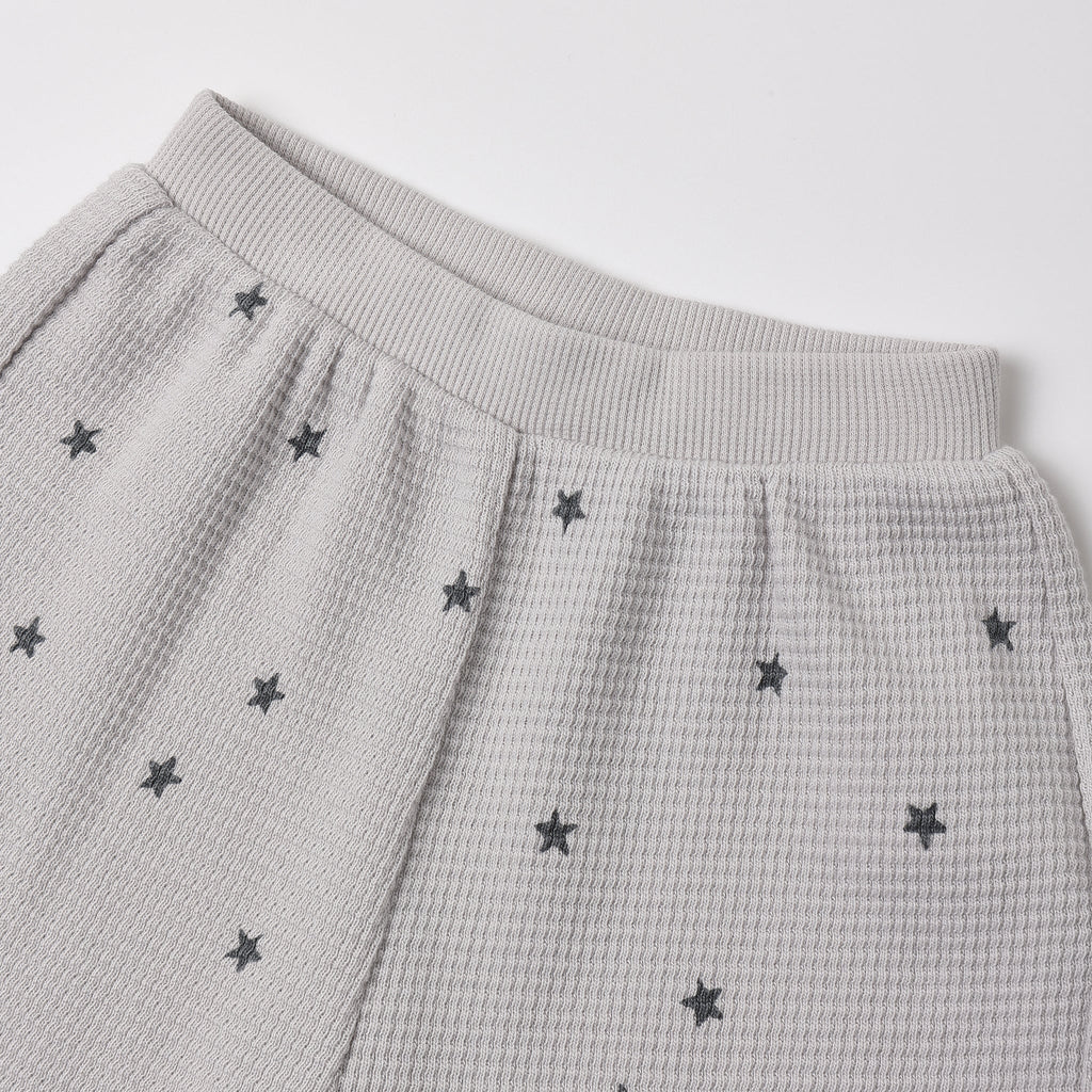 Stars Waffle Slouch Set