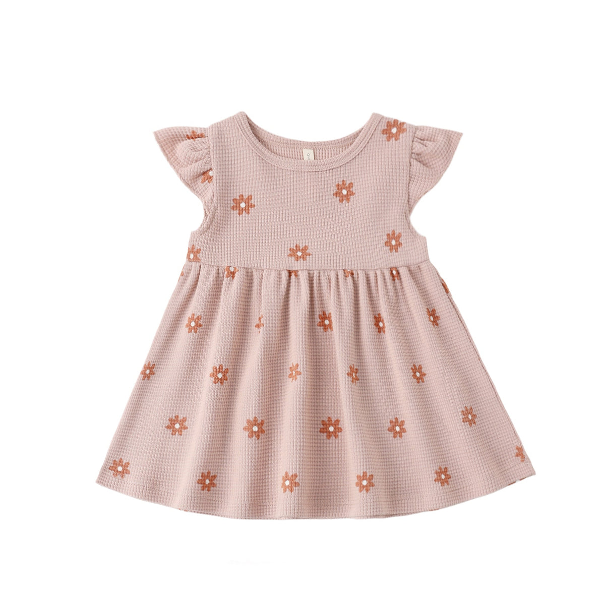 Pink Daisy Flutter Dress