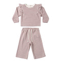 Mulberry Stripe Cozy Set