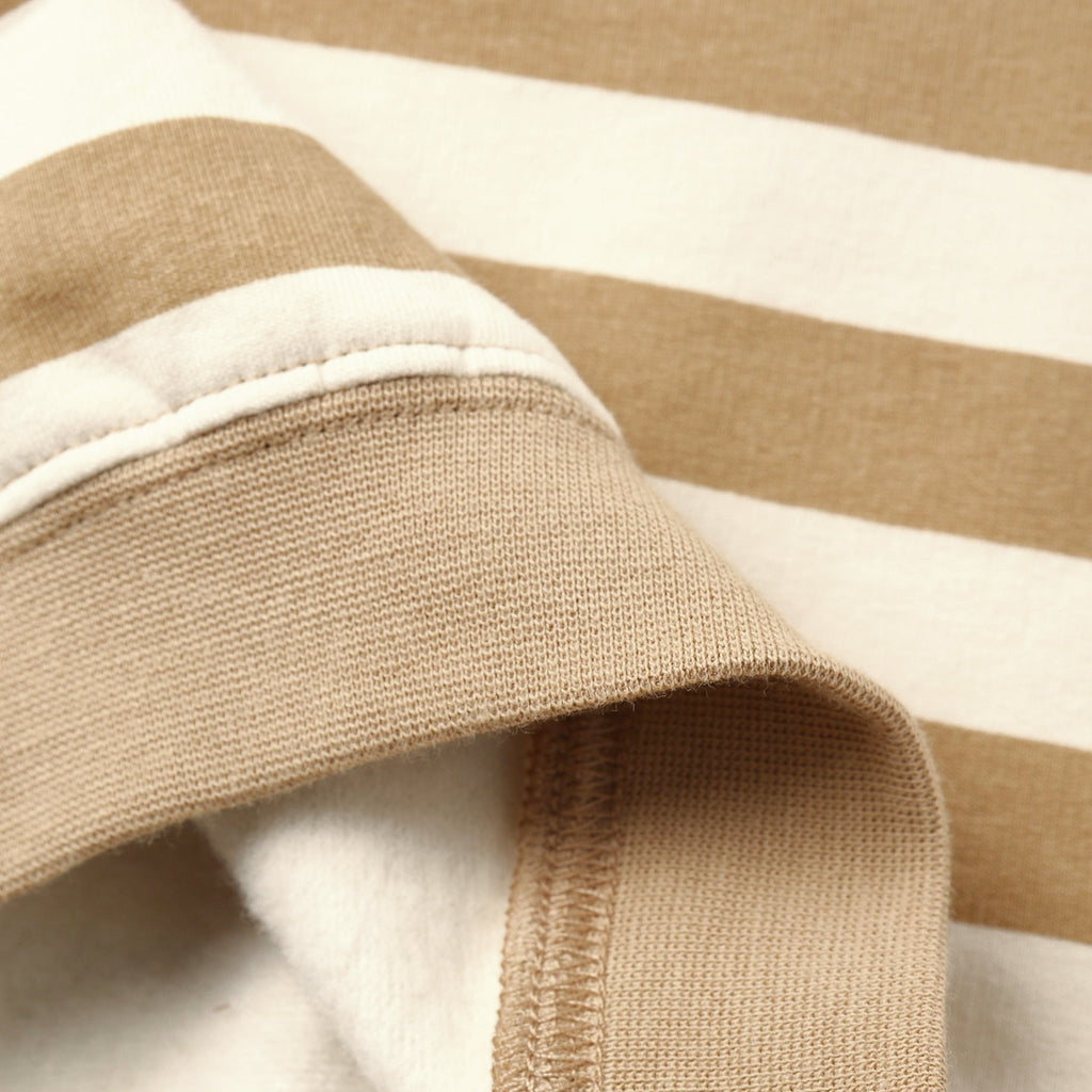 Gold Stripe Crew Sweatshirt