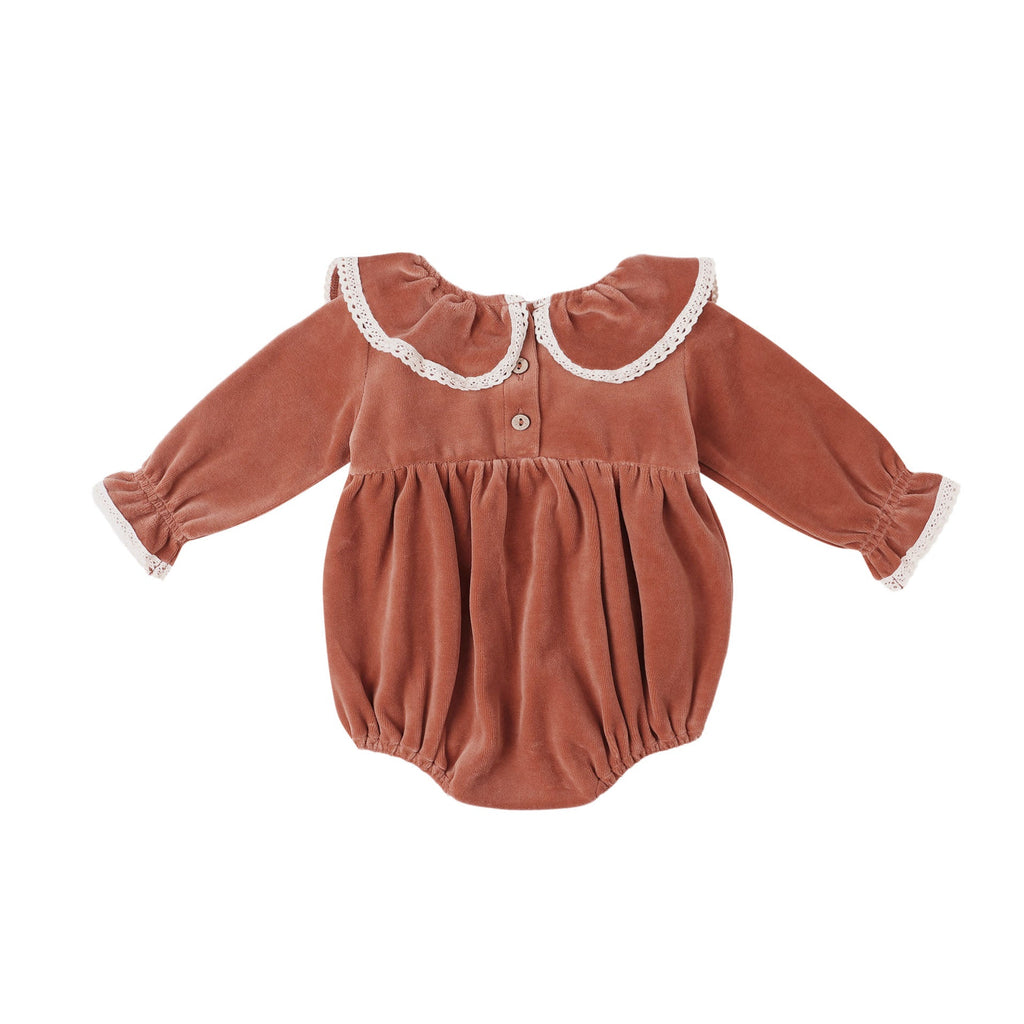 Cranberry Wendy Romper