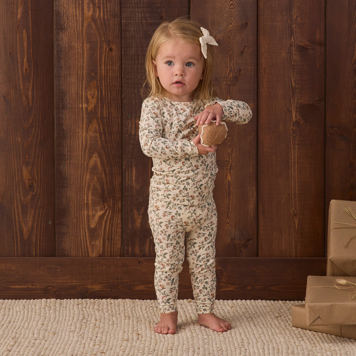 Holiday Floral PJ Set