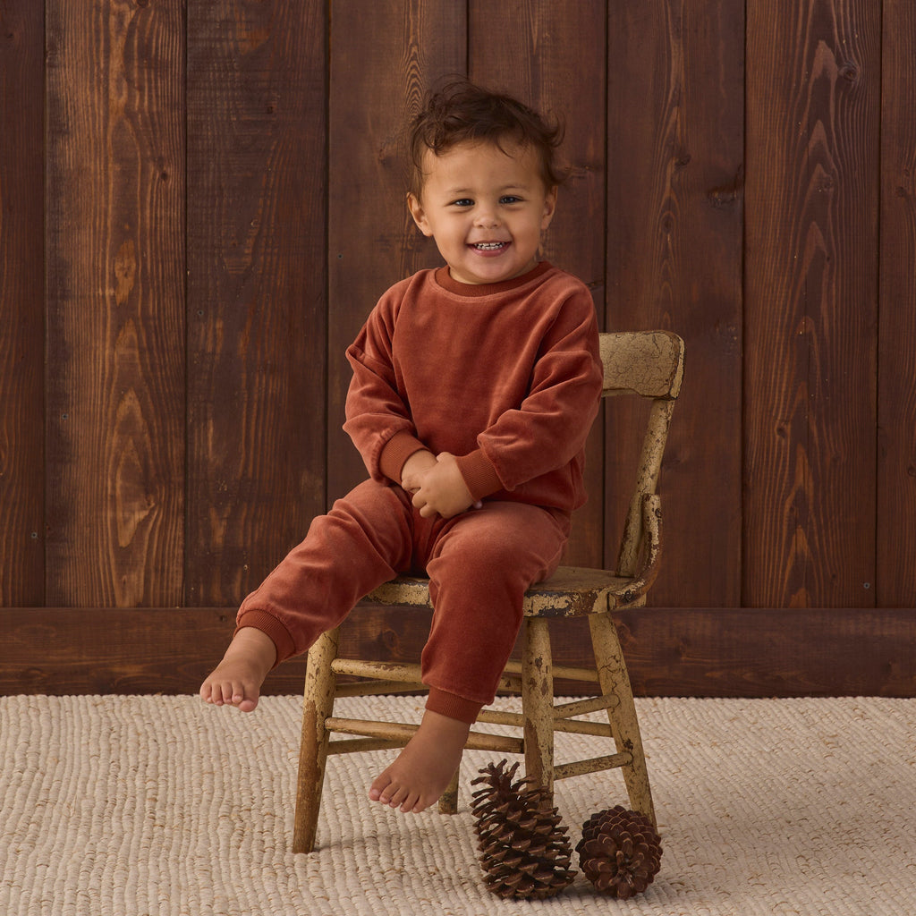 Redwood Velour Sweatpant