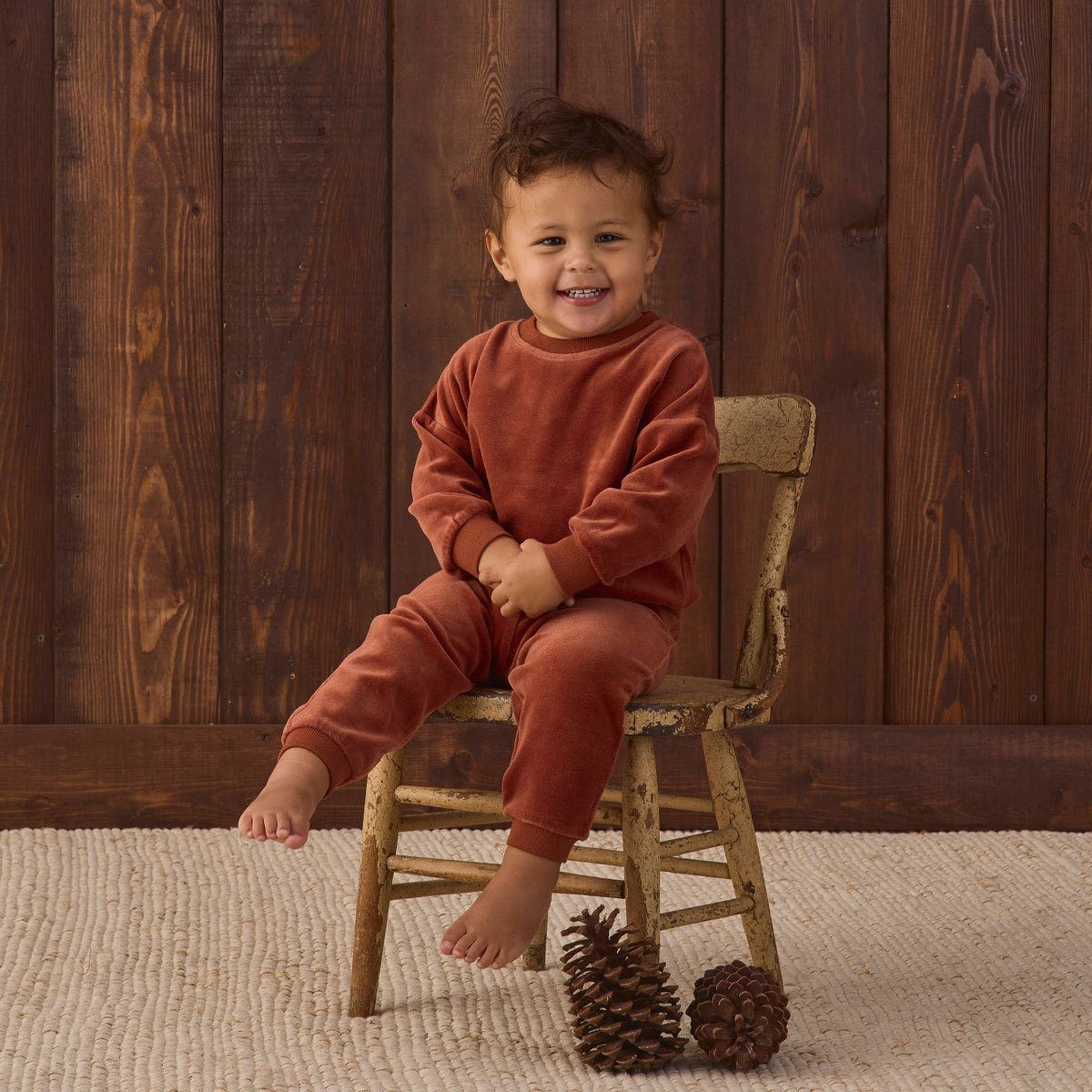 Redwood Velour Sweatpant