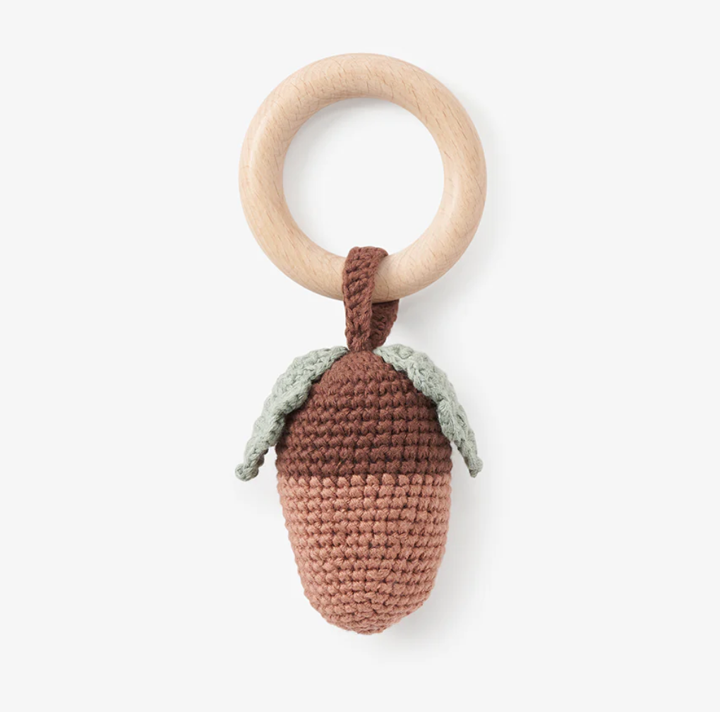 Wooden Baby Rattle