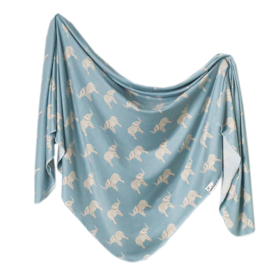 Copper Pearl Print Swaddle