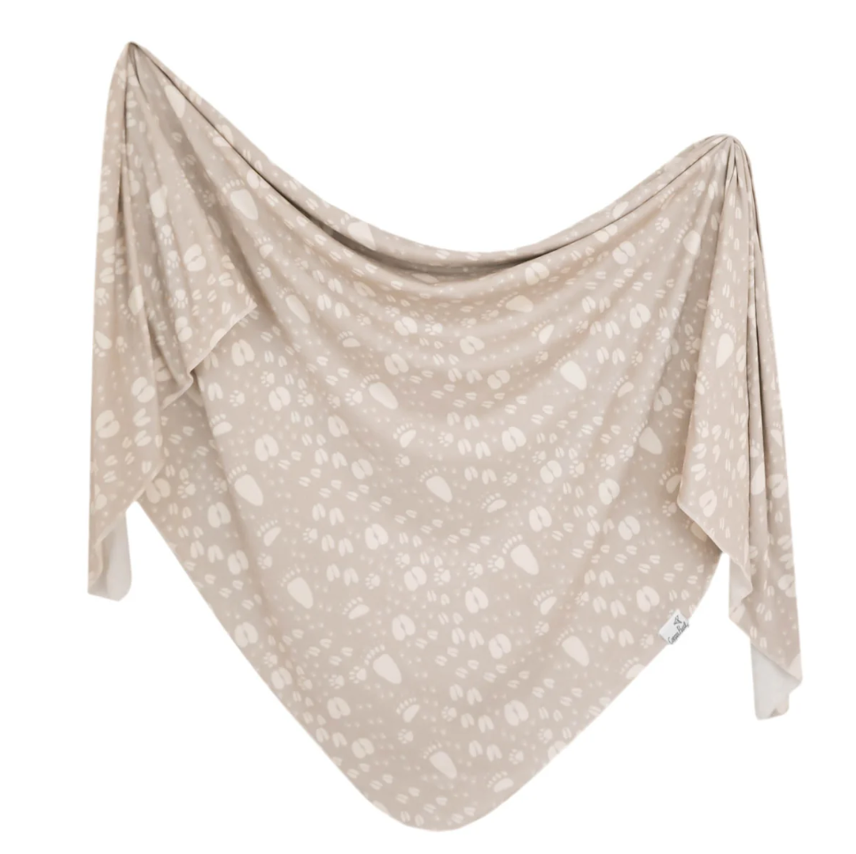 Copper Pearl Print Swaddle