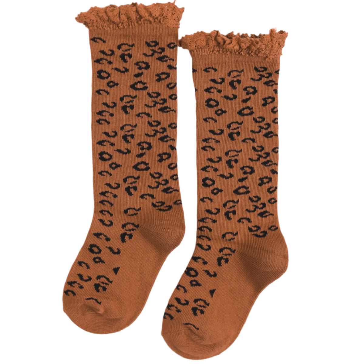 Leopard Knee High Socks
