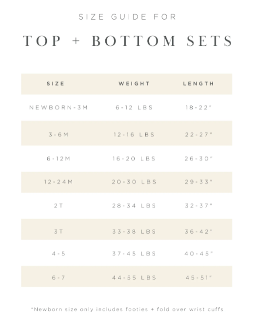 Nellie Top & Bottom Set