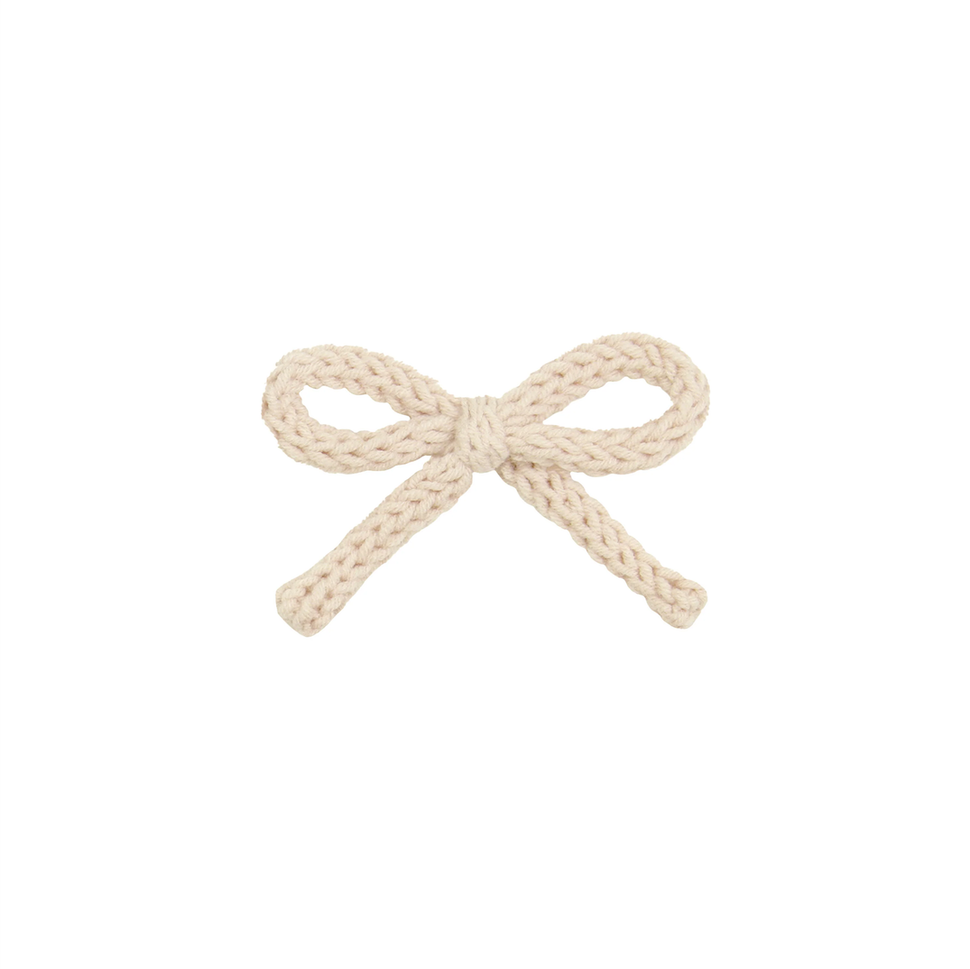 Crochet Bow Alligator Clip