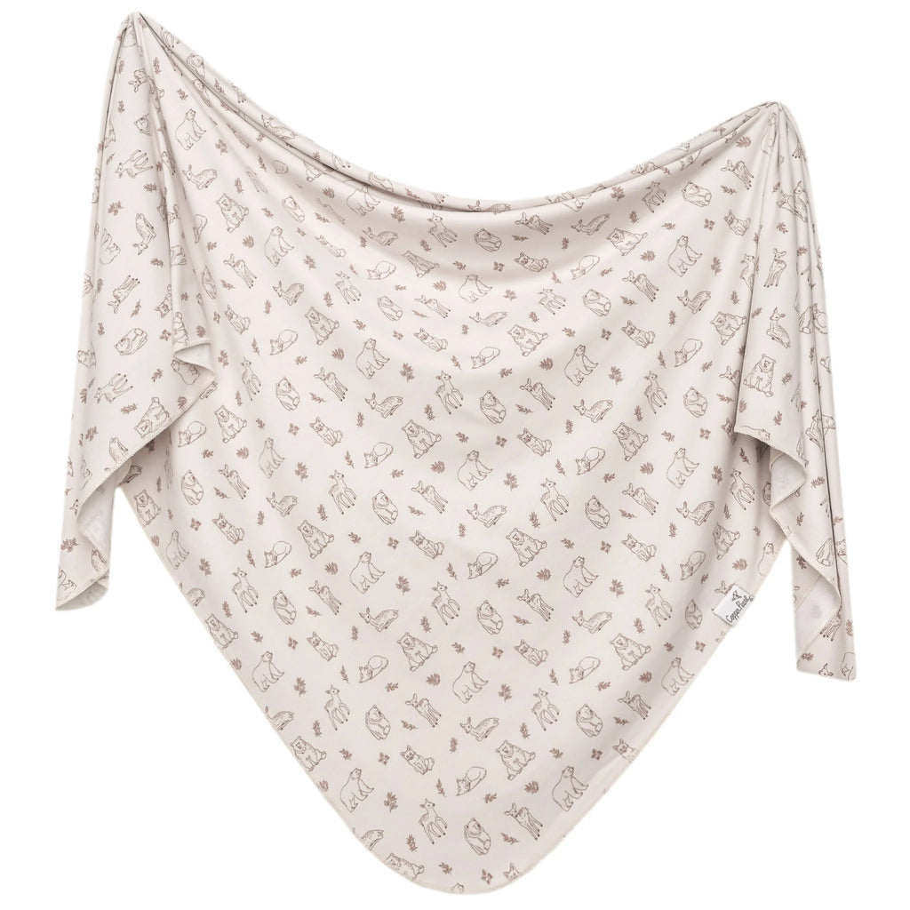 Copper Pearl Print Swaddle