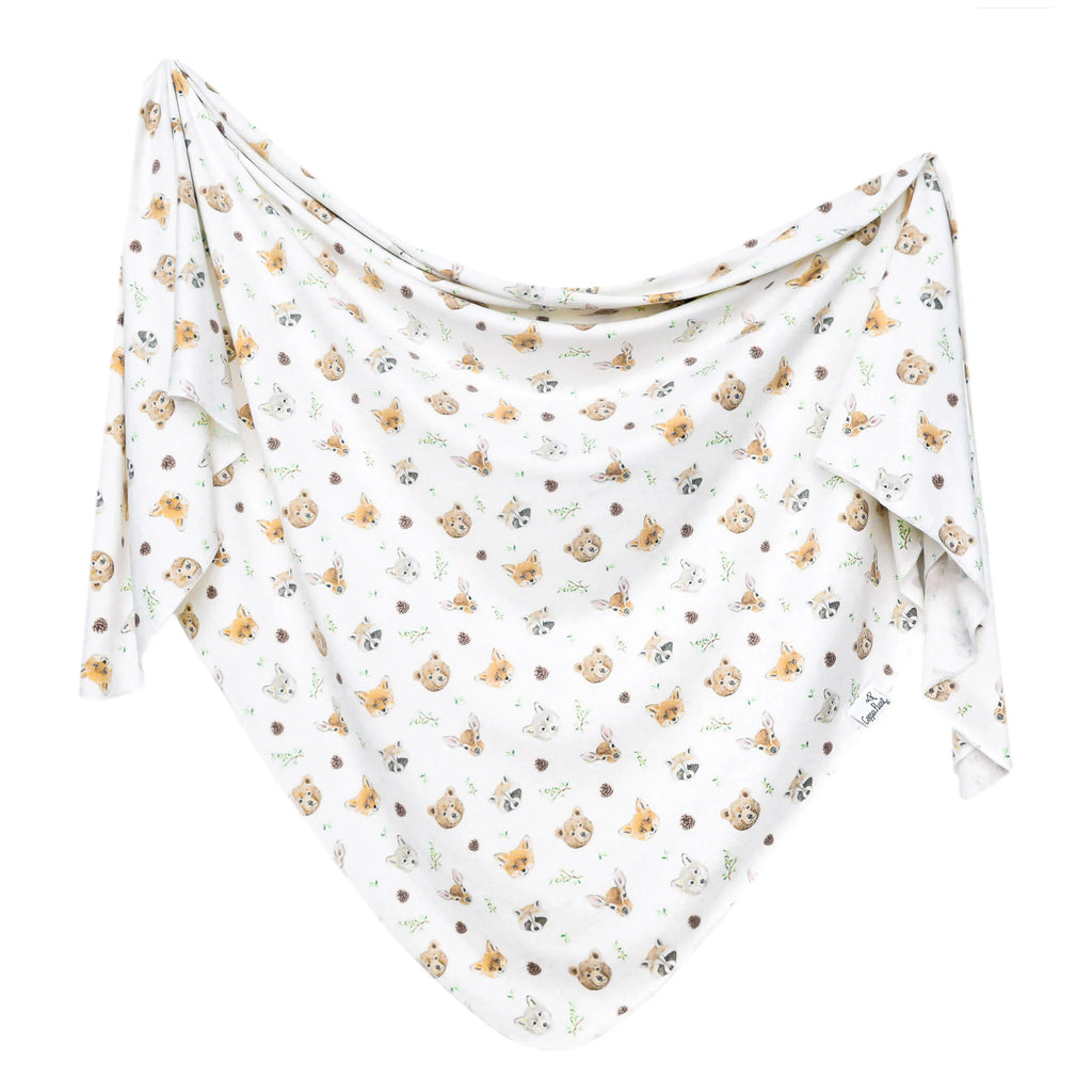Copper Pearl Print Swaddle
