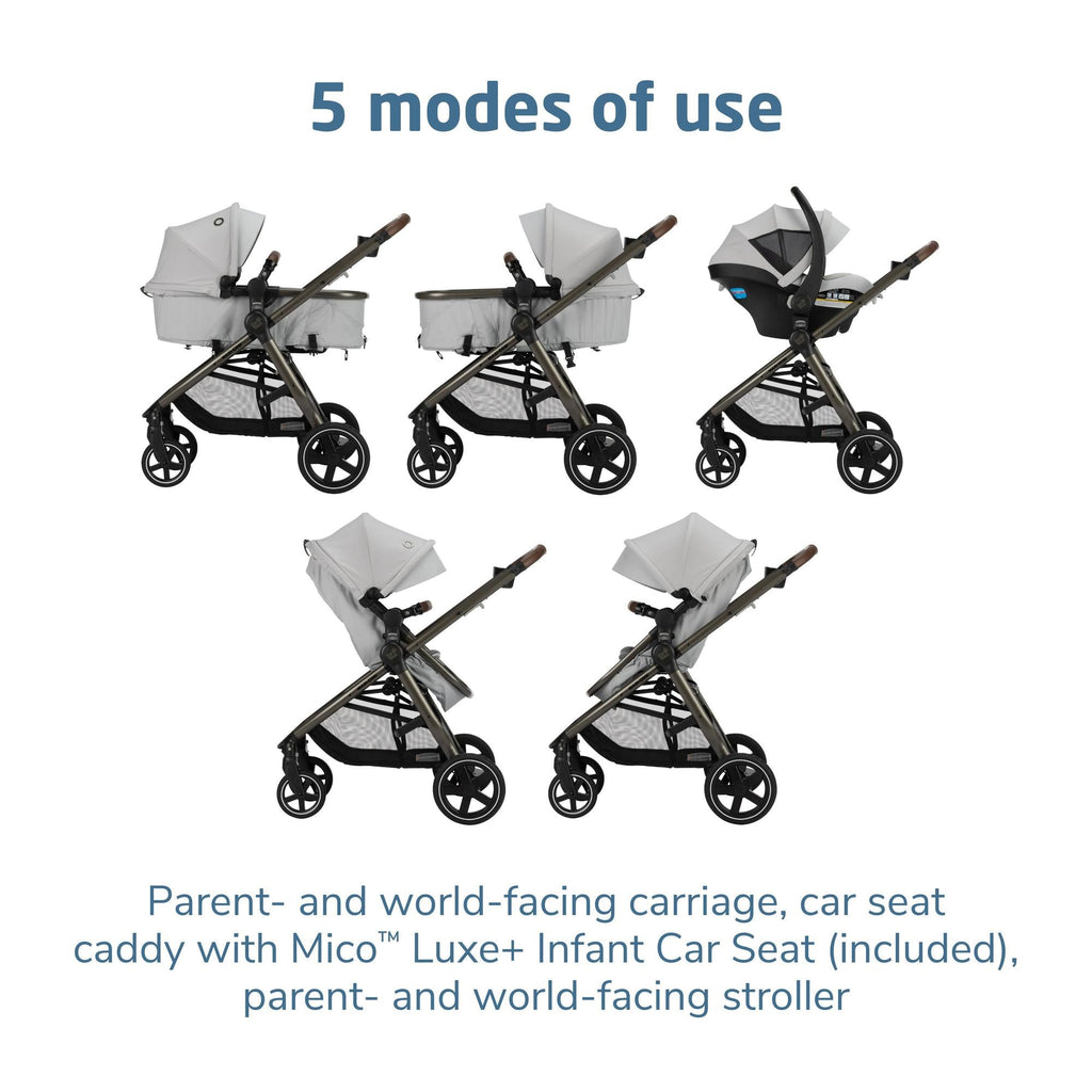 Maxi-Cosi Zelia Luxe+ 5-in-1 Modular Travel System