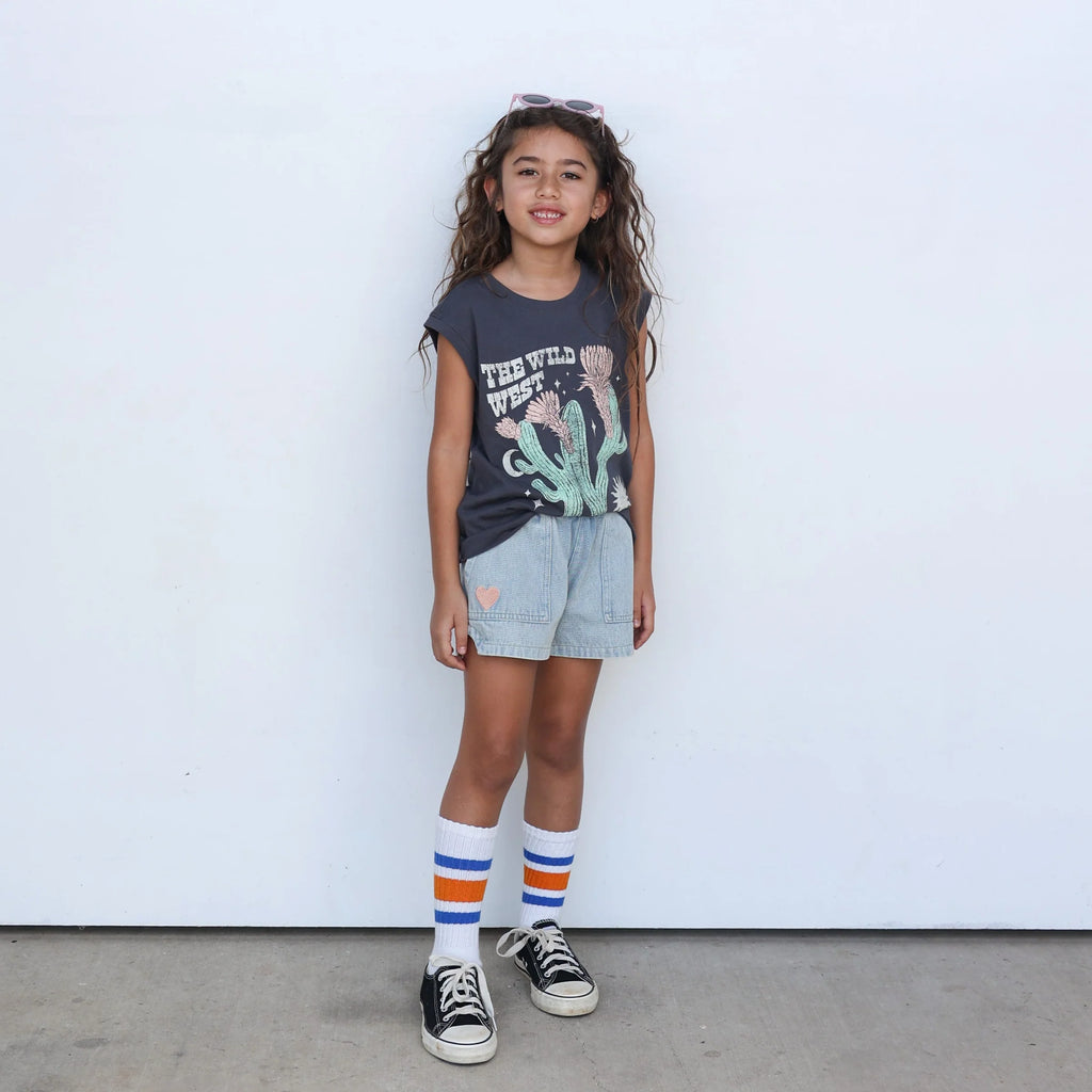 Wild West Muscle Tee