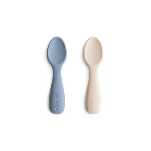 2-Pack Toddler Silicone Spoons